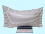 CORALBA - Completo lenzuolo singolo puro cotone pettinato -