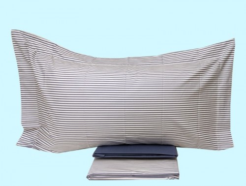 CORALBA - Completo lenzuolo singolo puro cotone pettinato -
