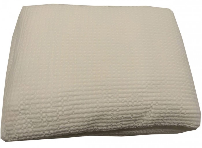Completo lenzuola Matrimoniale Puro Cotone Bianco Perla