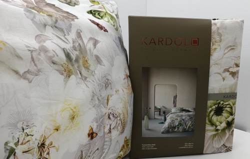 ESSENZA Styling Completo lenzuola matrimoniale in Raso di puro Cotone.