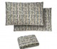 DEA LUXURY - PARURE COPRIPIUMINO IN FINISSIMO SATIN DI PURO COTONE PRALINE VAR. COL.14