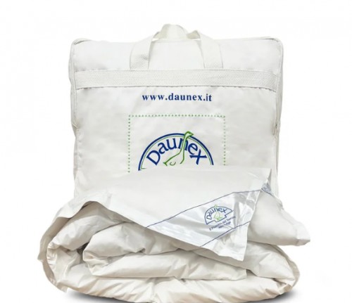 DAUNEX - TOPPER MATRIMONIALE IN PIUMINO E PIUMETTA