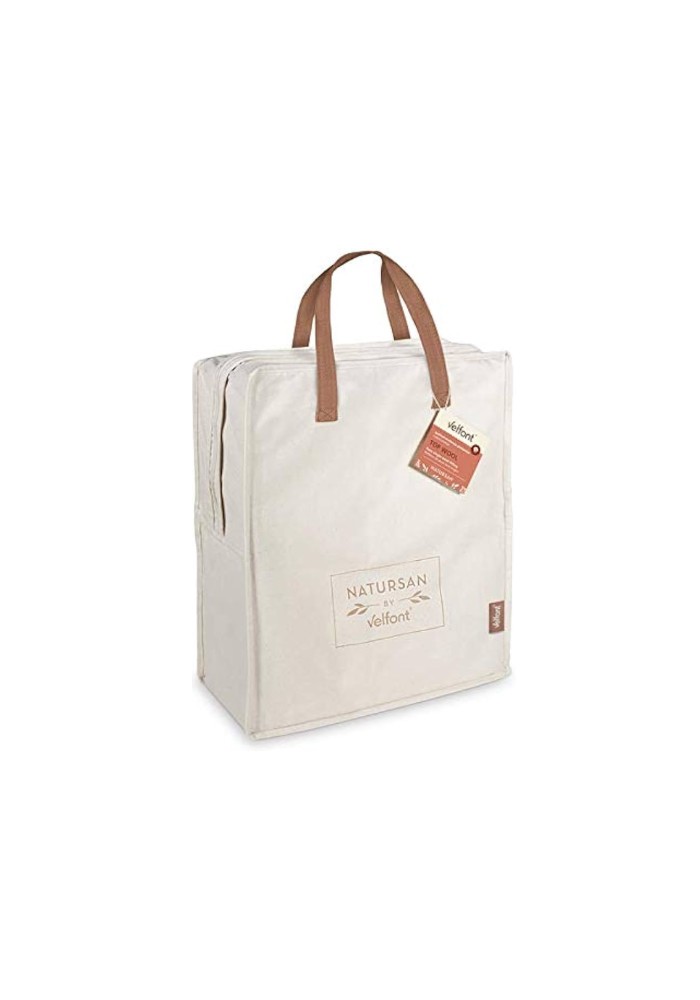 VELFONT - TOPPER MATRIMONIALE NATURSAN 100% COTONE BIOO