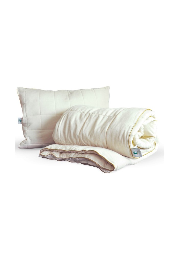 CINELLI P & P - INTERNO PIUMINO VEGAN COTONE E LINO - MISTRAL