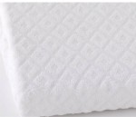 BINATI - COPRIMATERASSO IN SPUGNA DI PURO COTONE JACQUARD