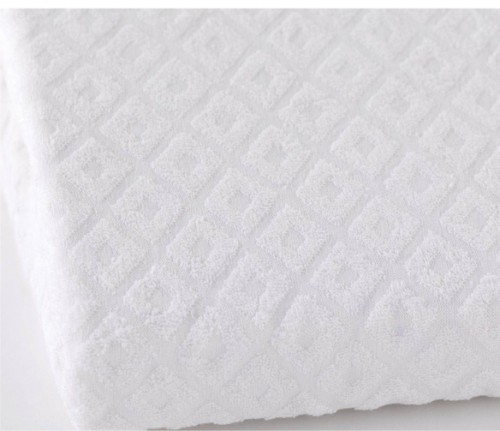 BINATI - COPRIMATERASSO IN SPUGNA DI PURO COTONE JACQUARD